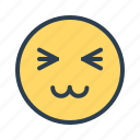 anime, kitty, smiley, emoji