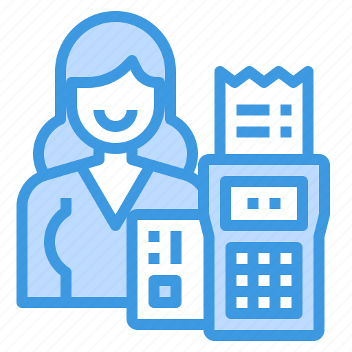 Accountant, accounting, business, currency, finance, money icon - Download on Iconfinder