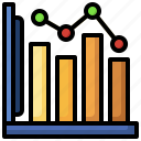 bar, chart, money, investment, growth, profit