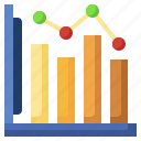 bar, chart, money, investment, growth, profit