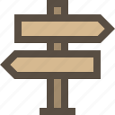 fingerpost, guide post, sign, wood