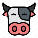 cow, animal, farm, cattle, beef