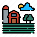 farm, landscape, agriculture, organic, harvest