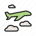 aeroplane, airplane, business, flight, passenger, sky, travel