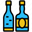 alcohol, bar, beer, bottles, cocktail, drink, wine