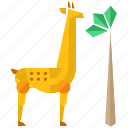 animal, animals, giraffe, nature, savannah