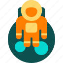 moon, astronaught, spacesuit, astronout, spaceman, cosmonaut, astronaut