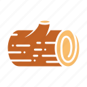 autumn, block, forest, log, lumberjack, wood, wooden