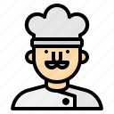 avatar, chef, cook, people, profile, user