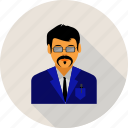 business, man, profile, user