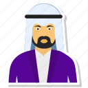 arab, avatar, man, muslim, person, profile, user