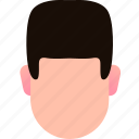 avatar, boy, businessman, character, hipster, human, profile