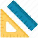 ruler, tool, geometry, measure, drawing, stationary, measurement