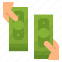 dollars, exchange, money, payment