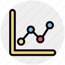 analytics, business, chart, graphs, presentation icon, statistics