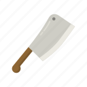 cleaver, cooking, kitchen, knife, meat, utensil