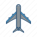 airplane, flight, basic ui