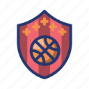 ball, basket, basketball, emblem, game, sport, team