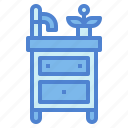 wash, basin, bathroom, dresser, furniture