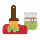 marinade, condiments, spices, grill, food