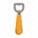 beer, bottle opener, equipment, tool