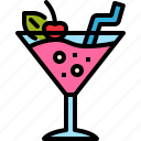 cocktail, alcohol, beverage, drink, food, restaurant, menu