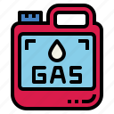 can, gas, gasoline, industry, petrol