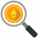 ethereum, search, cryptocurrency, find