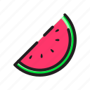 fresh, fruit, healthy, watermelon