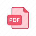 acrobat, file, interface, pdf, social, bloomies