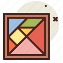 tangram, gaming, entertain, kid