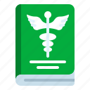 medical, book, caduceus, healthcare, health, education