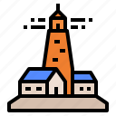 guide, lighthouse, orientation, tower