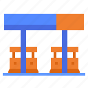 architecture, fuel, gas, petrol, station