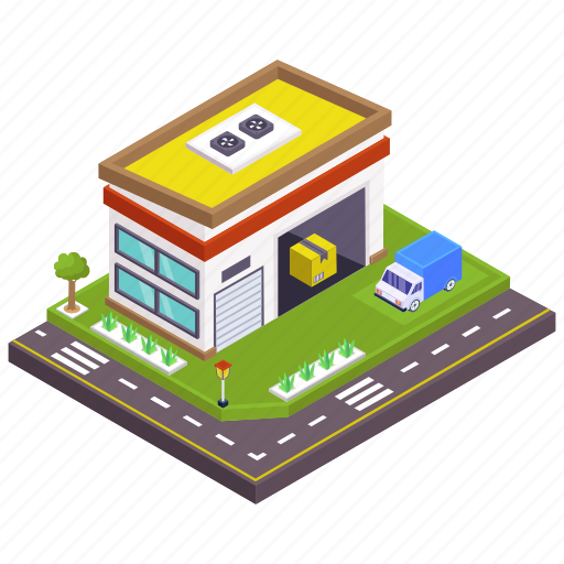 Depot, warehouse, storehouse, storeroom, stockroom icon - Download on Iconfinder