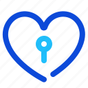 heart, lock, dating, privacy