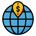 address, business, location, map, money