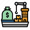 boat, cost, delivery, ship, shipping