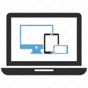 computer, display, laptop, monitor, pc, pc components, screen icon