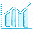 chart, growth, line