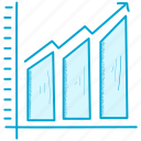 chart, growth, line