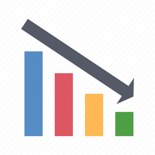 Chart, data, decline, graph icon - Download on Iconfinder