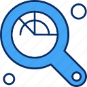 business, glass, magnifying, search