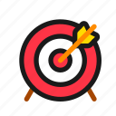 goal, target, mission, arrow, archery, business, objective