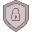 lock, privacy, protection, security, shield