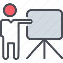 lecture, presentation icon, seminar, seo, teacher, training