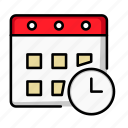 alarm, appointment, calendar, clock, date, month, schedule