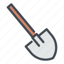 dig, equipment, garden, gardening, shovel, tool