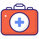 emergency, kit, first, aid, hospital, care, health