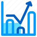 growth, bar, graph, chart